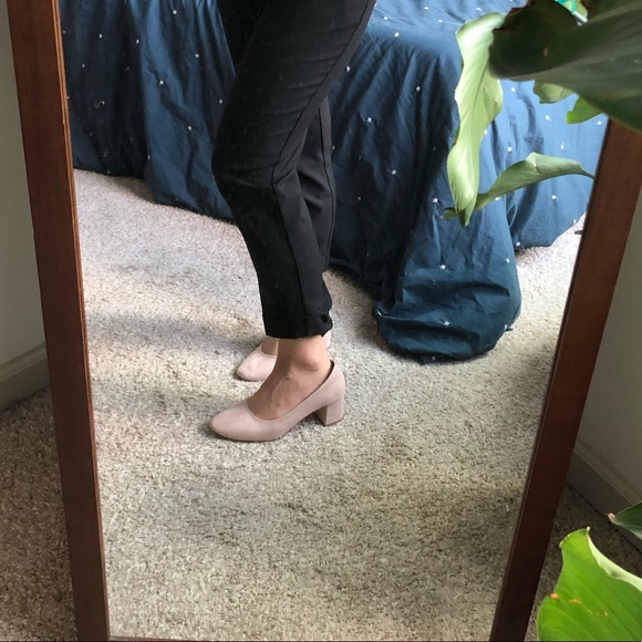 Pull&Bear Block Heel Ballet Pump - Picture 8 of 8